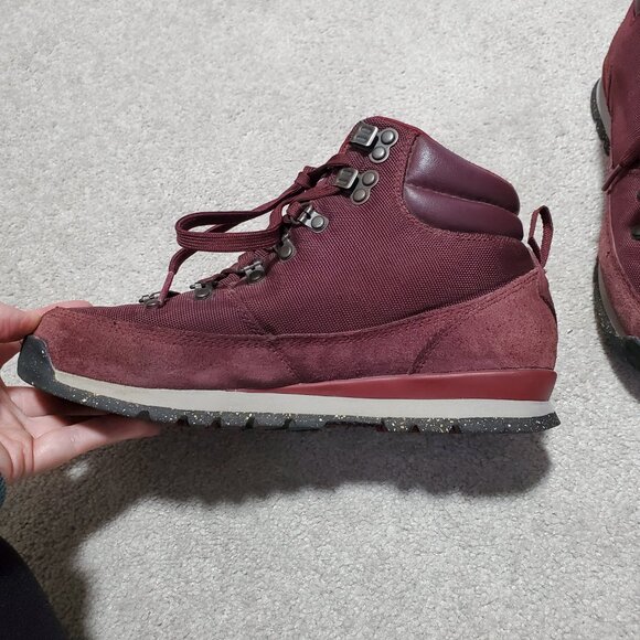 THE NORTH FACE Back To Berkeley Berk Redux Winter Snow Boot Suede Women 7.5 - Picture 4 of 14
